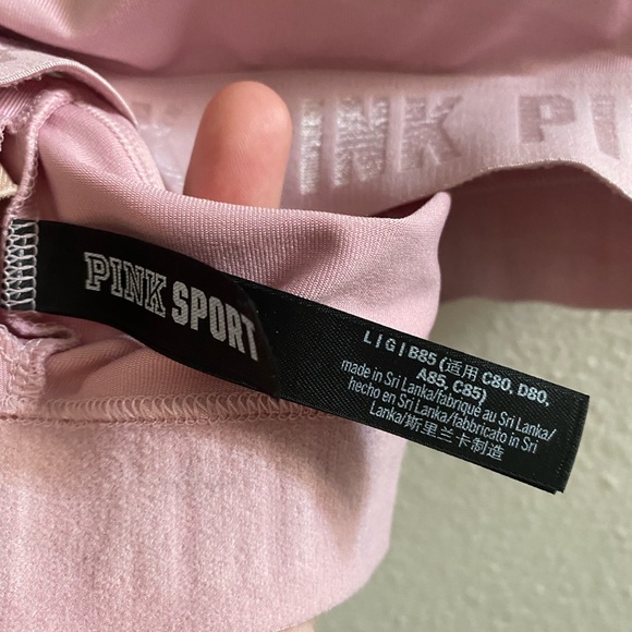 Victoria's Secret pink sport bra size large - Picture 5 of 7